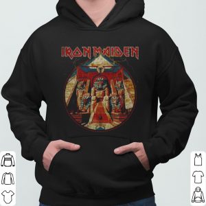 Iron Maiden Powerslave Lightning Circle shirt 5