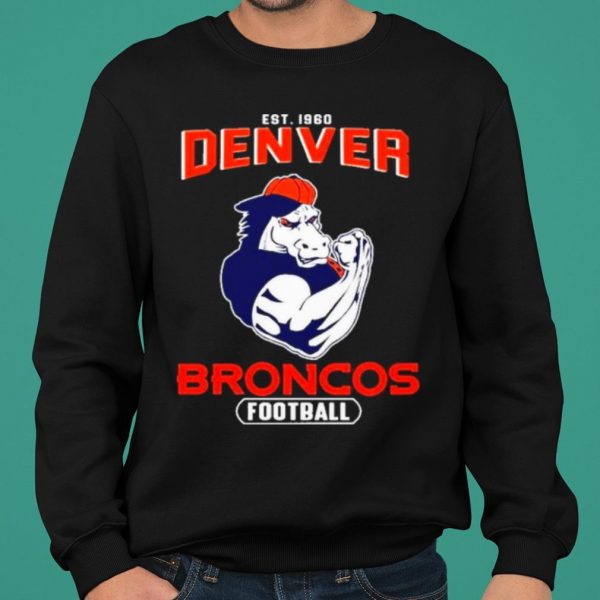Est.1960 Denver Broncos Football shirt 2
