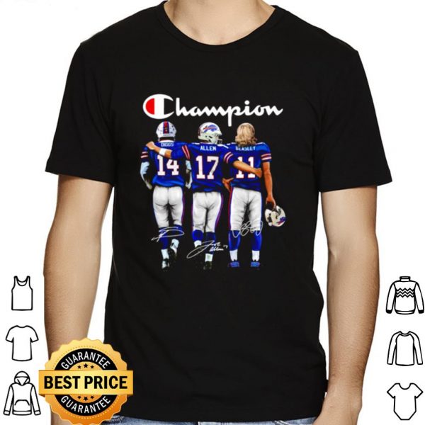Buffalo Bills Champion Diggs Allen Beasley Signature shirt 1