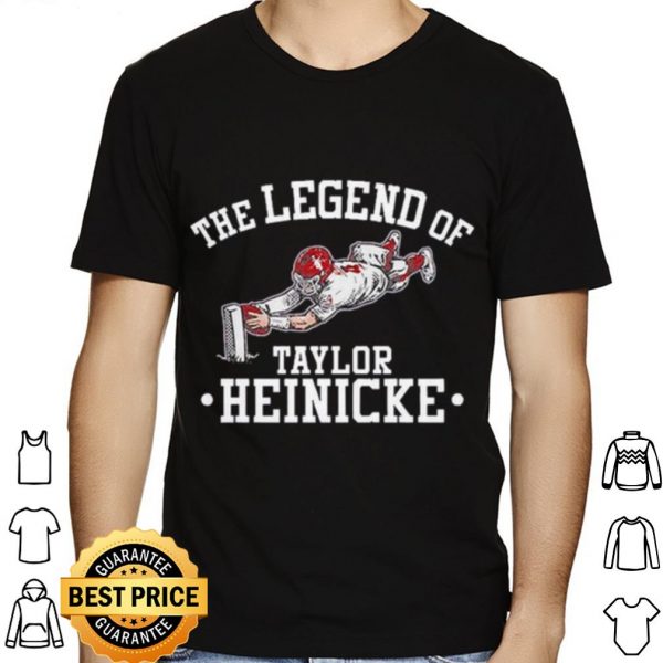 The Legend Of Taylor Heinicke shirt 1