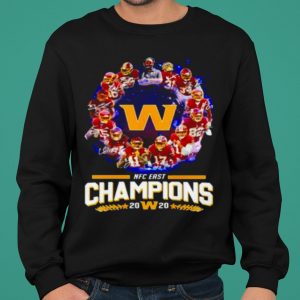 Washington Football Team Nfc East Champions 2020 Signatures shirt 4