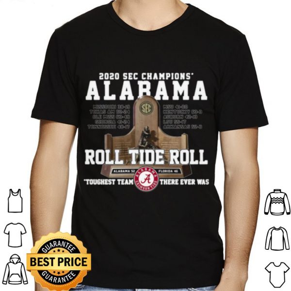 2020 Sec Championship Alabama Crimson Tide Roll Tide Roll shirt 1