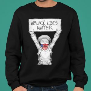 Black lives matter American flag 2021 shirt 4