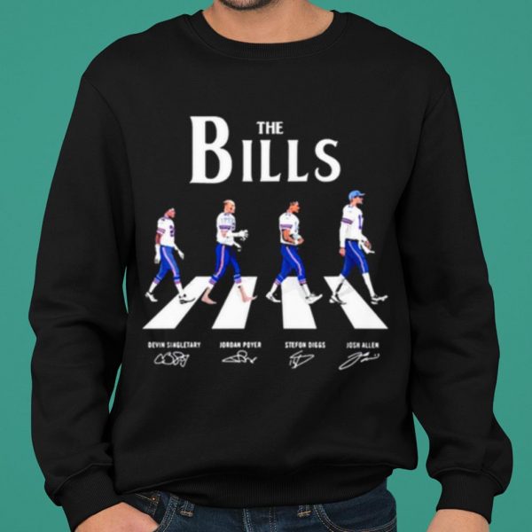 The Bills Abbey Road Signatures shirt 2