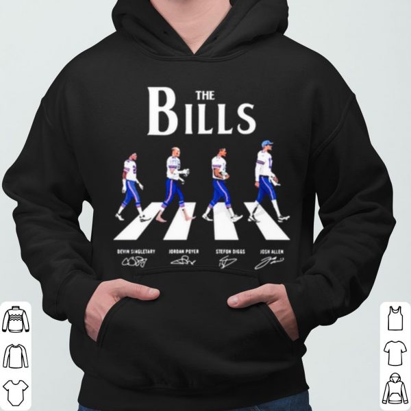 The Bills Abbey Road Signatures shirt 3