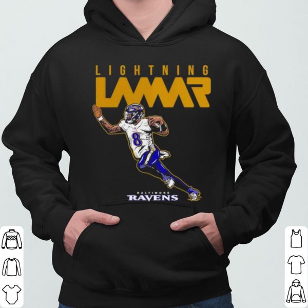 Lamar Jackson Baltimore Ravens Lightning Lamar shirt 3