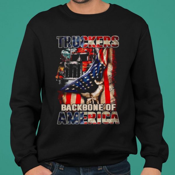 Truckers Backbone Of America shirt 2