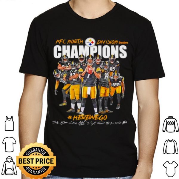 Pittsburgh Steelers 2020 Afc North Division Champions Here We Go shirt 1