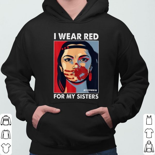 Native American I Wear Red For My Sisters shirt 3