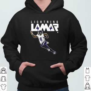 Lightning Lamar Baltimore Ravens shirt 5