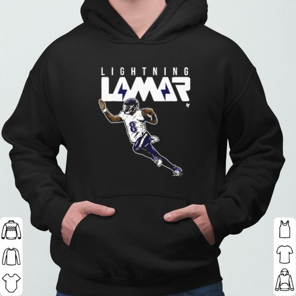 Lightning Lamar Baltimore Ravens shirt 3