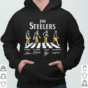The Steelers Joe Greene Jack Lambert Jack Ham Abbey Road Signatures shirt 5