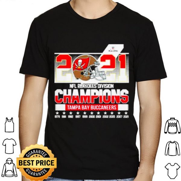 2021 Football Playoffs Division Champions Tampa Bay Buccaneers shirt 1