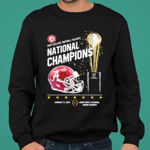2021 College Football Playoff National Championship Victory shirt 4