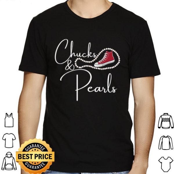 Chucks and Pearls AKA Black Girl shirt 1