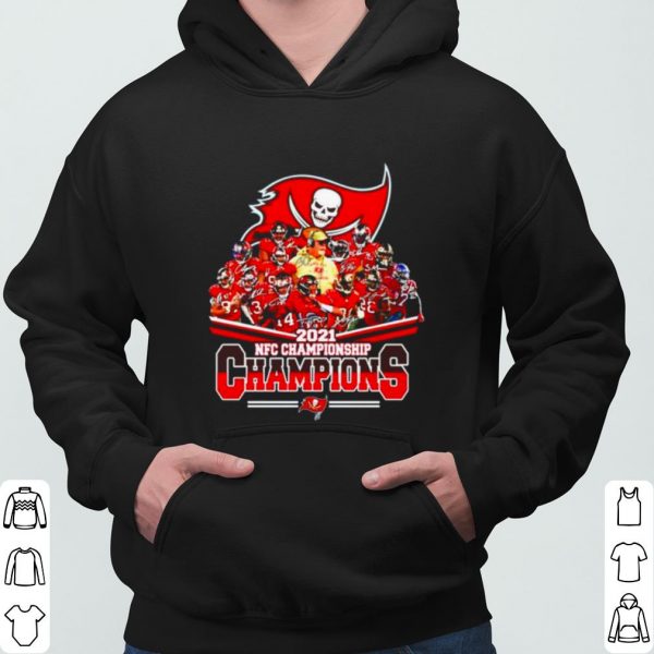 Tampa Bay Buccaneers 2021 Nfc Championship Champions Signatures shirt 3