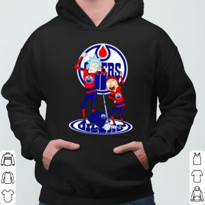 NHL Edmonton Oilers Rick and Morty shirt 5