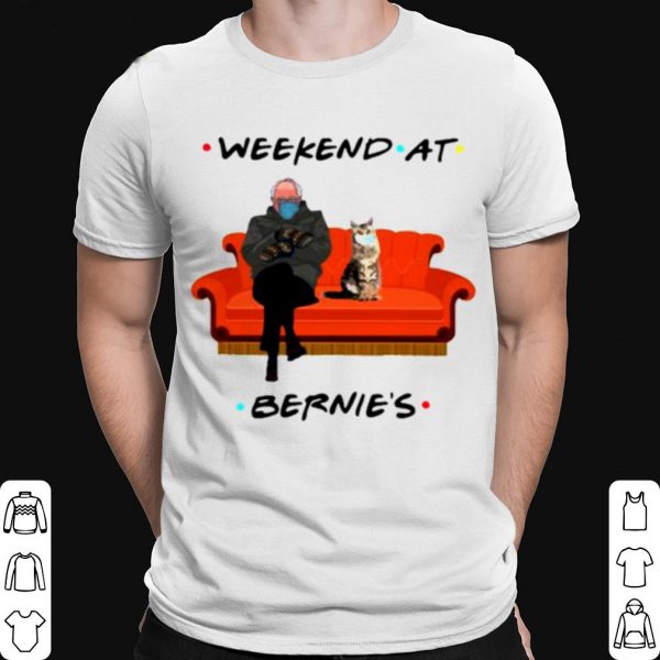 Bernie Sanders And Cat Weekend At Bernie's shirt 1