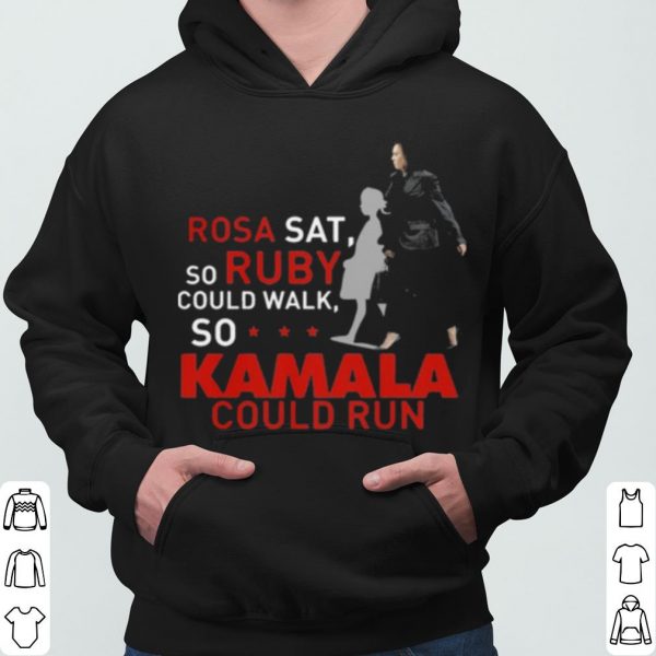 Kamala Harris Rosa Sat Ruby Walk First Female Vice President 2021 shirt 3