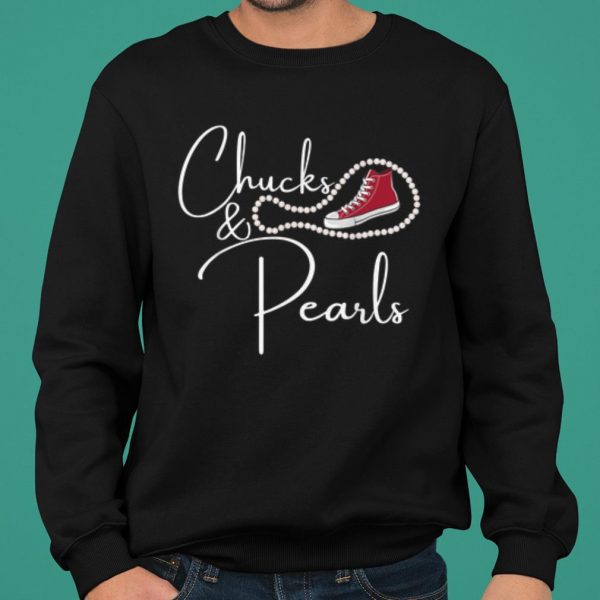 Chucks and Pearls AKA Black Girl shirt 2