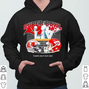 Super bowl kansas city chiefs and tampa bay buccaneers shirt 5