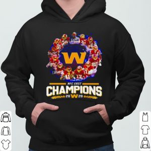 Washington Football Team Nfc East Champions 2020 Signatures shirt 5