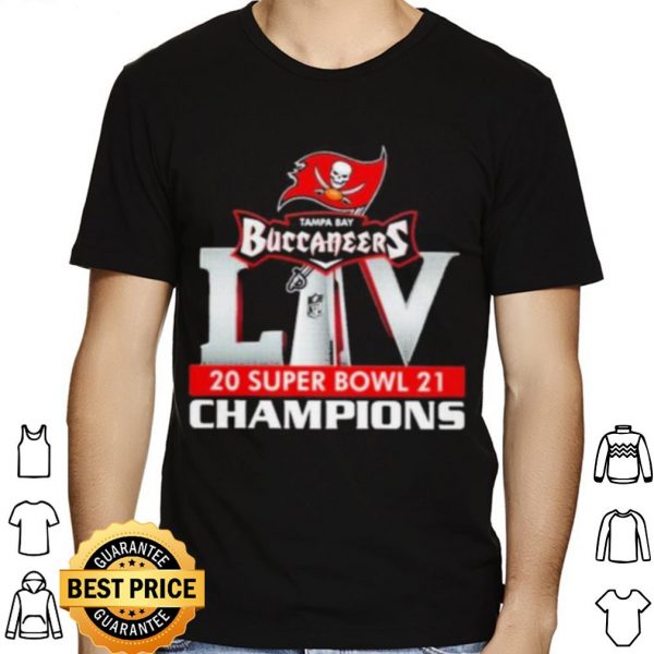 Tampa Bay Buccaneers 2021 Super Bowl Championship shirt 1