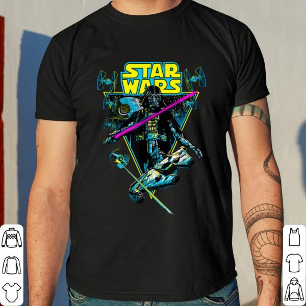 Star Wars Darth Vader Battle Vintage Retro shirt 4
