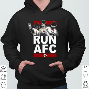 RUN AFC Patrick Mahomes and Travis Kelce Kansas City Chiefs shirt 5