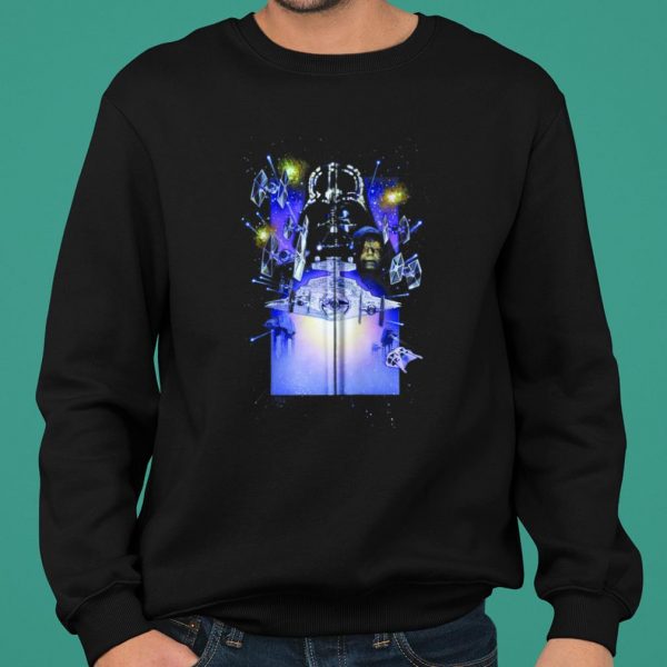 Star Wars Darth Vader Explosion Portrait shirt 2