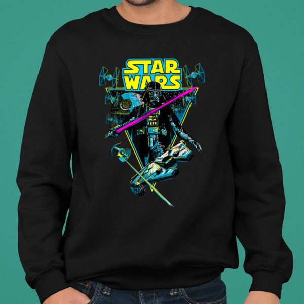 Star Wars Darth Vader Battle Vintage Retro shirt 2