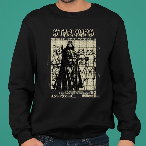 Star Wars Darth Vader & Stormtroopers Kanji Grid shirt 2