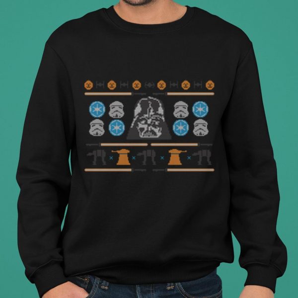Star Wars Darth Vader Empire Ugly Sweater Halloween shirt 2
