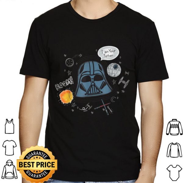 Star Wars Darth Vader Drawing I Am Your Father shirt 1