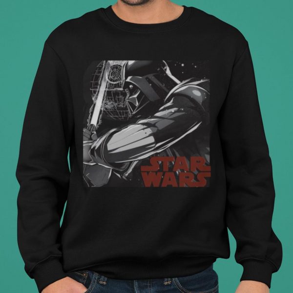 Star Wars Darth Vader Death Star Hooded shirt 2