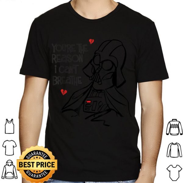 Star Wars Darth Vader Broken Hearts Anti-Valentine's Day shirt 1