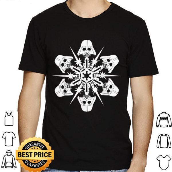 Star Wars Darth Vader Christmas Snowflake shirt 1