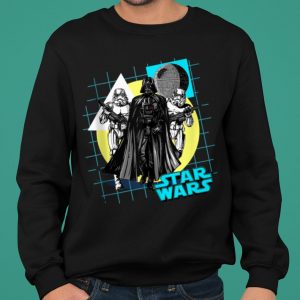 Star Wars Darth Vader And Stormtroopers Retro shirt 5