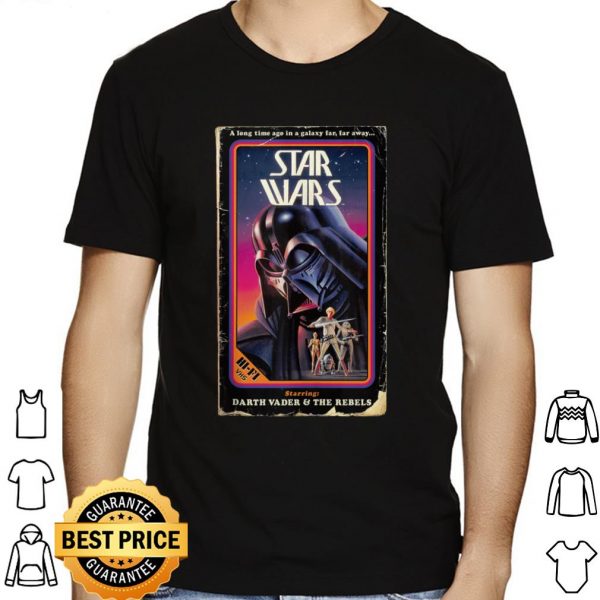 Star Wars Darth Vader & The Rebels VHS shirt 1