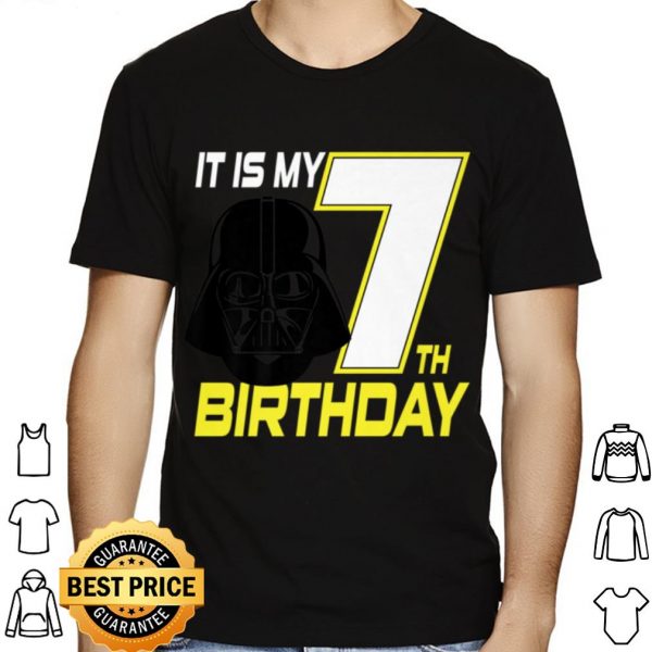 Star Wars Darth Vader 7th Birthday shirt 1