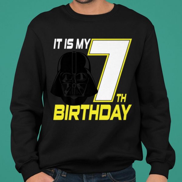 Star Wars Darth Vader 7th Birthday shirt 2