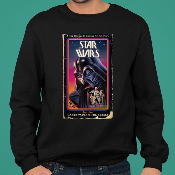 Star Wars Darth Vader & The Rebels VHS shirt 2