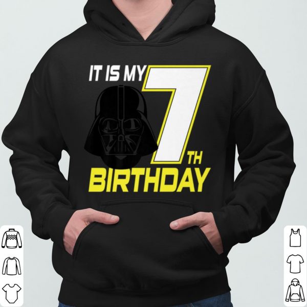 Star Wars Darth Vader 7th Birthday shirt 3
