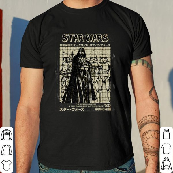 Star Wars Darth Vader & Stormtroopers Kanji Grid shirt 4