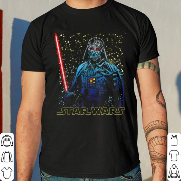 Star Wars Darth Vader Galaxy Portrait shirt 4