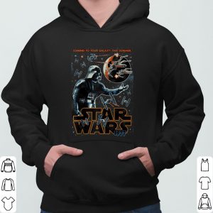 Star Wars Darth Vader Coming To You Galaxy This Summer Raglan Baseball shirt 6
