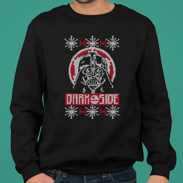 Star Wars Darth Vader Dark Side Graphic Christmas shirt 2