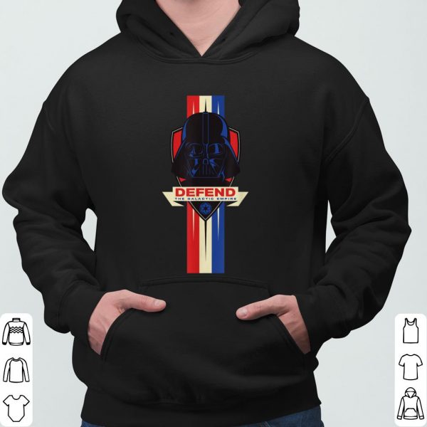 Star Wars Darth Vader Defend Galactic Empire American Flag shirt 3