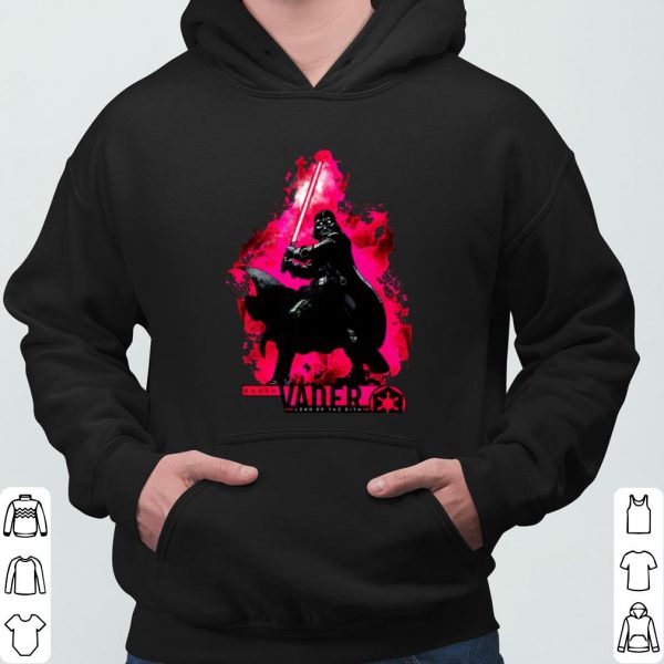 Kids Star Wars Darth Vader Sith Lord Splatter Glow shirt 3