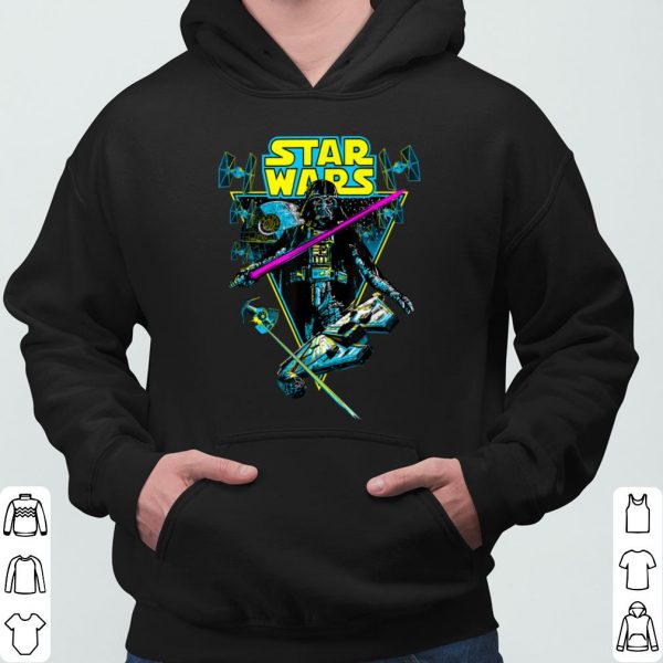 Star Wars Darth Vader Battle Vintage Retro shirt 3